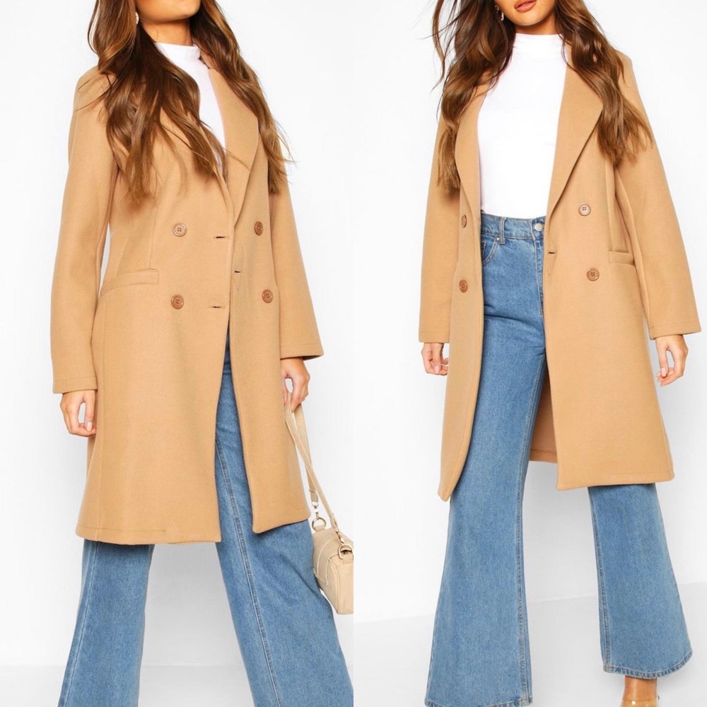 Double Breasted Wool Coat